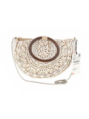 NWT Zara Women Brown Satchel One Size