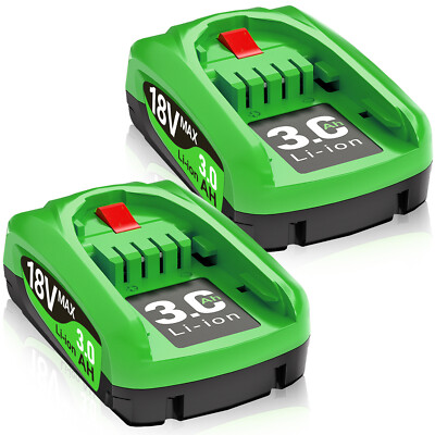2x Für Bosch PBA 18V 3.0Ah Lithium-Ionen Akku PSR PSB PSM 1600A005B0 2607336207