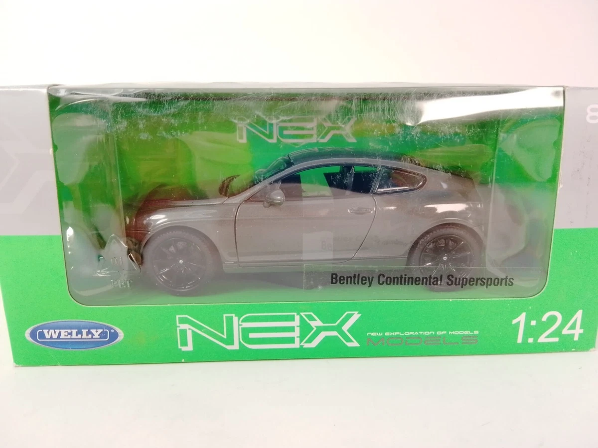 Modèle Réduit Bentley Continental ISR 1:24 - Alloy Diecast - JakeSpecial - Neuf Sous Blister