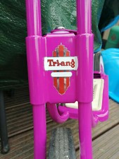 Triang Tri-ang metallic logo sticker decal for bikes trikes scooters toys