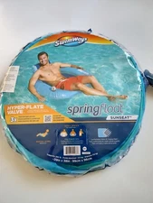 NEW SwimWays Springfloat Dark Blue/Light Blue  FREE SHIPPING