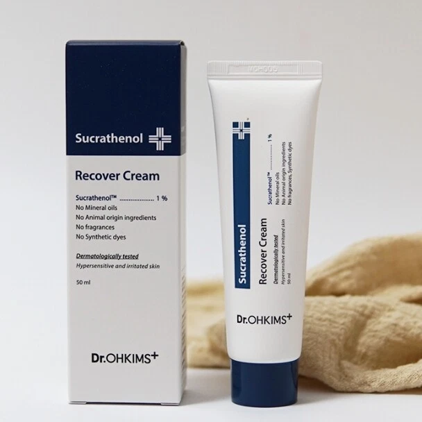 Tonymoly DR.OHKIMS Sucrathenol восстанавливающий крем 50 мл сухой и поврежденной кожи уход новый - Изображение 2 из 4