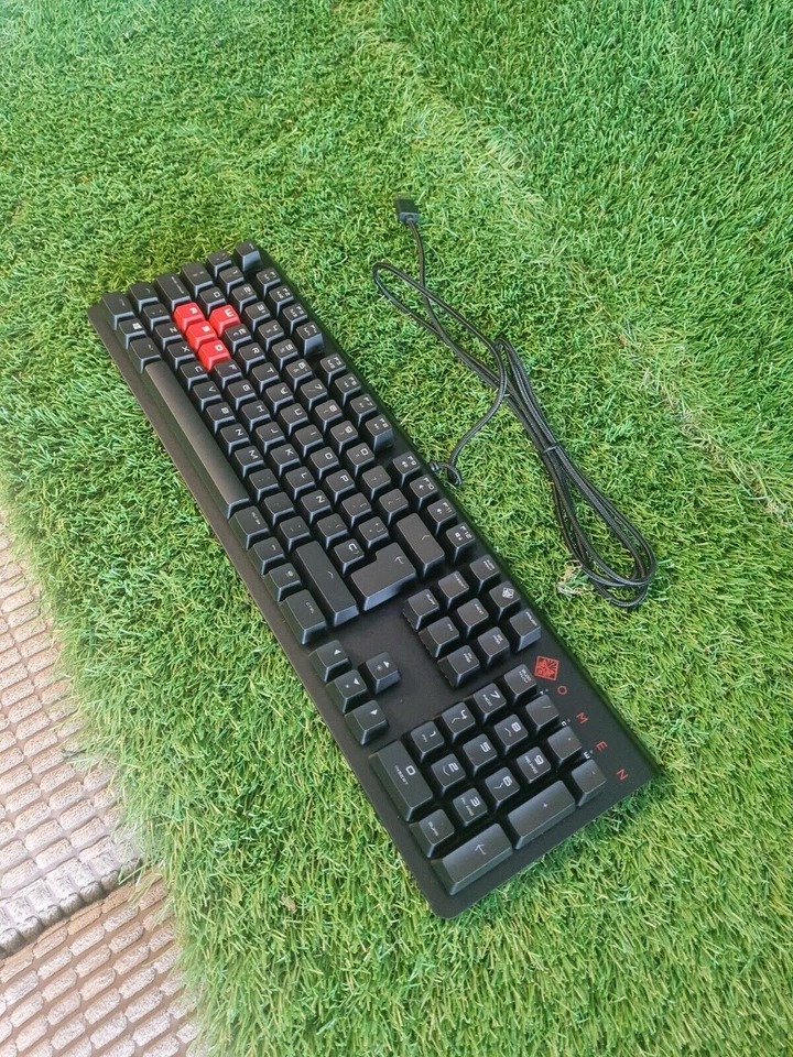 New Genuine HP OMEN Encoder Mechanical Gaming Keyboard Red Cherry 6YW76AA#ABE - Image 2 of 4
