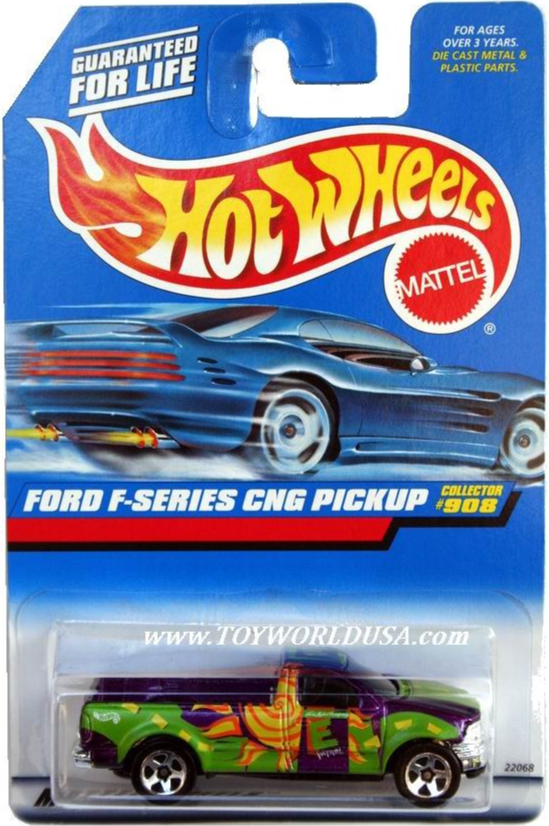 1999 Hot Wheels #908 Ford F-Series CNG Pickup | eBay