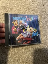 Vntg 1993 Muppet Hits CD Audio Music Jim Henson Records Puppets BMG Kidz RARE