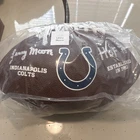 Lenny Moore Indianapolis Colts Autographed Football Schwartz Sports Authenticat…