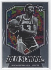 #18 2019-20 Mosaic Old School BASE Wilt Chamberlain Los Angeles Lakers