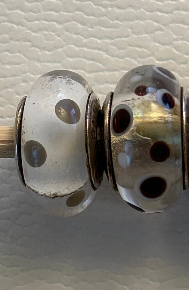 Original Pandora – Murano Glas Charms – Rot – Lila - Weihnachtsgeschenk - Bild 3 von 3