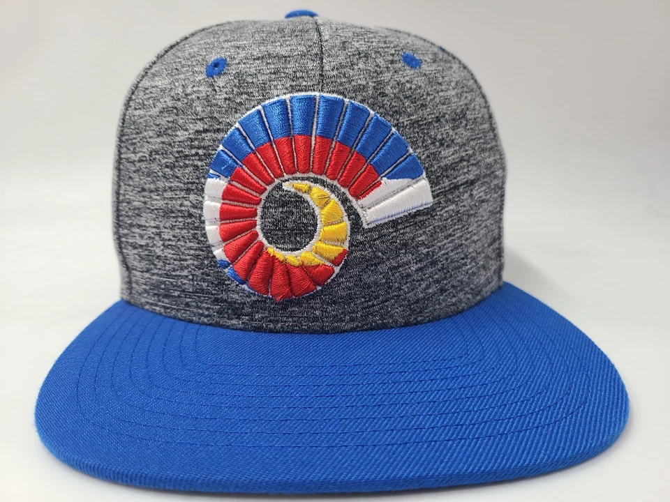 Colorado State University Rams State Flag Zephyr Snapback Hat Cap NCAA Heather - Image 2 of 4