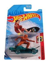 2021 Hot Wheels #97 SURF'S UP 4/5 HW DAREDEVILS Blue Version Green New New