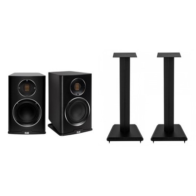 Elac Carina 5.25 bookshelves W/ Stands