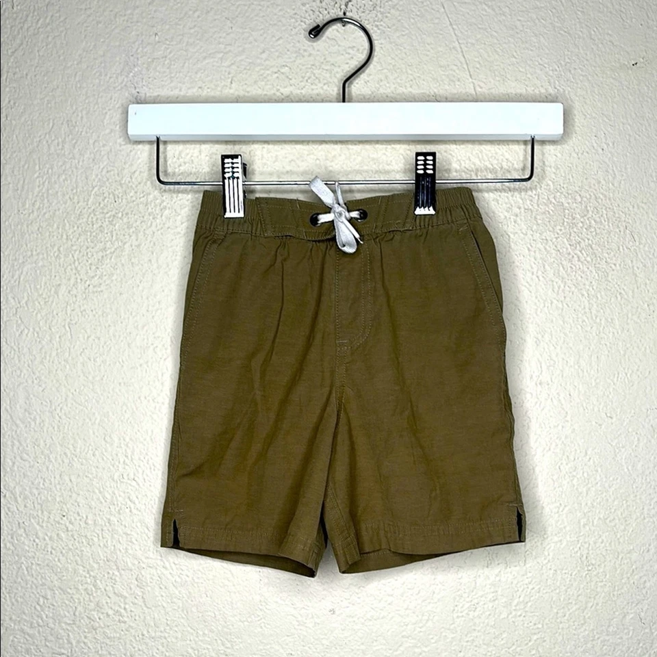 Hanna Anderson Boys Shorts Khaki Size 4 - Image 2 of 4