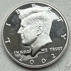 2002-S Kennedy Half Dollar Proof 90% Silver-INV#8851