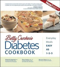 Betty Crockers Diabetes Cookbook: Everyday Meals, Easy as 1-2-3 (Be - VERY GOOD