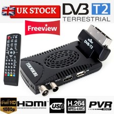 TEKNIKAL HD Scart Freeview Receiver & Recorder Set Top Box HD Channels to watch