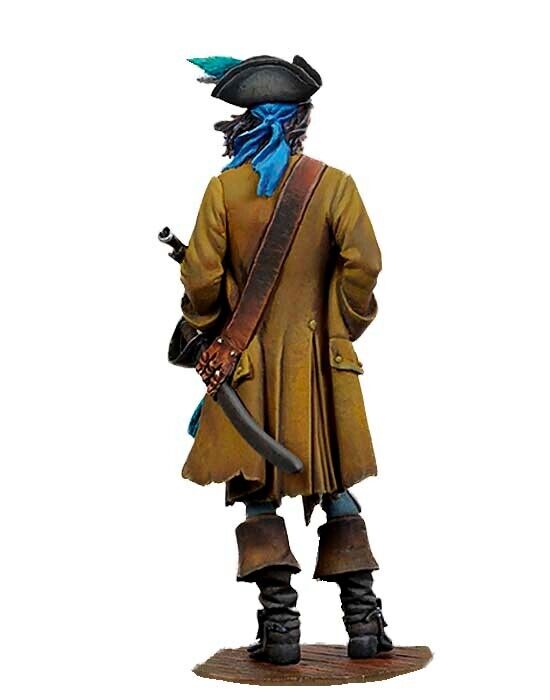 Pirate with Blunderbuss Pistol--single figure - PIR003 - Metal Toy Soldiers  - Products