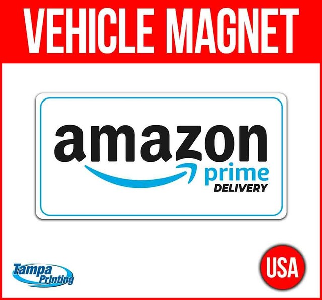 AMAZON PRIME DELIVERY Heavy Duty Vehicle Truck Car Sticker Decal