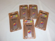 Lot of 5 NOS Scotch Compact Video Cassette Tapes EXG TC20