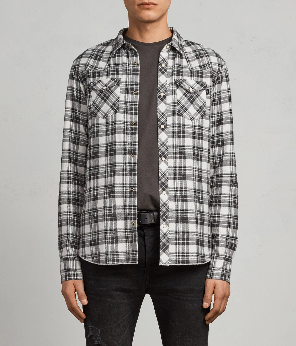All saints hotsell plaid dress