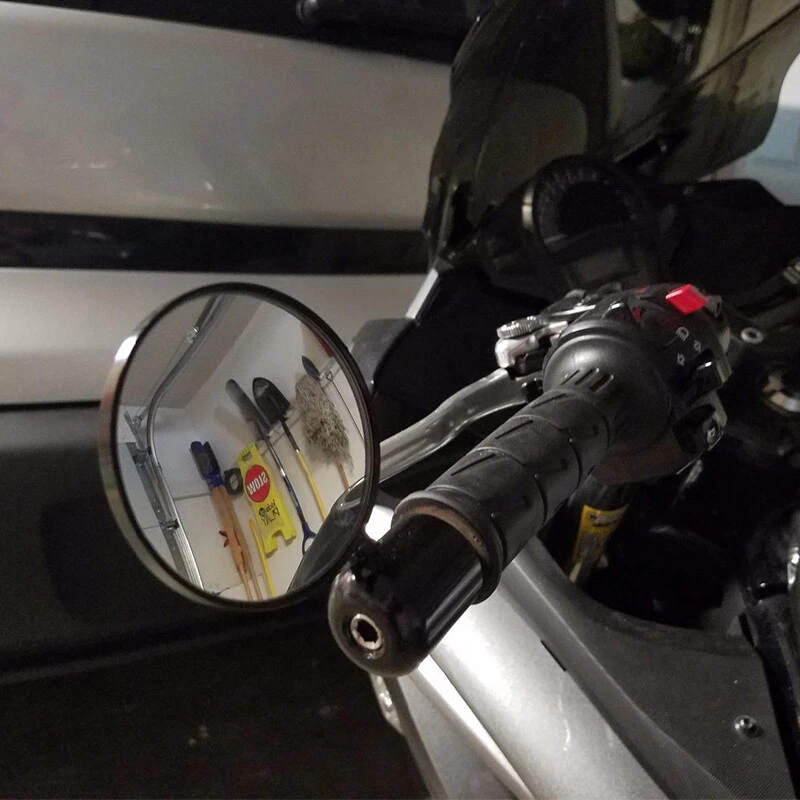 Espejos retrovisores laterales de extremo de manillar de motocicleta 7/8"" para Ducati Monster 1100 796 750 696 Foto 2 de 4