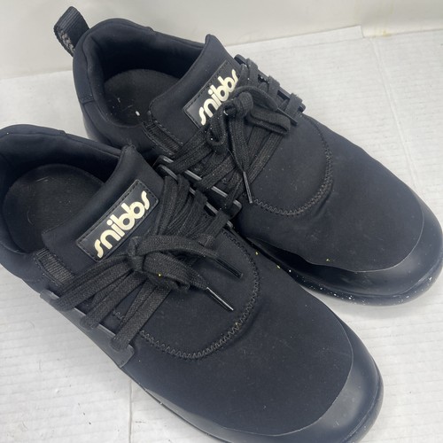 Snibbs Spacecloud Mens Size 12 Shoes Black Comfort Work Nurse Non Slip Sneakers - Picture 2 of 9