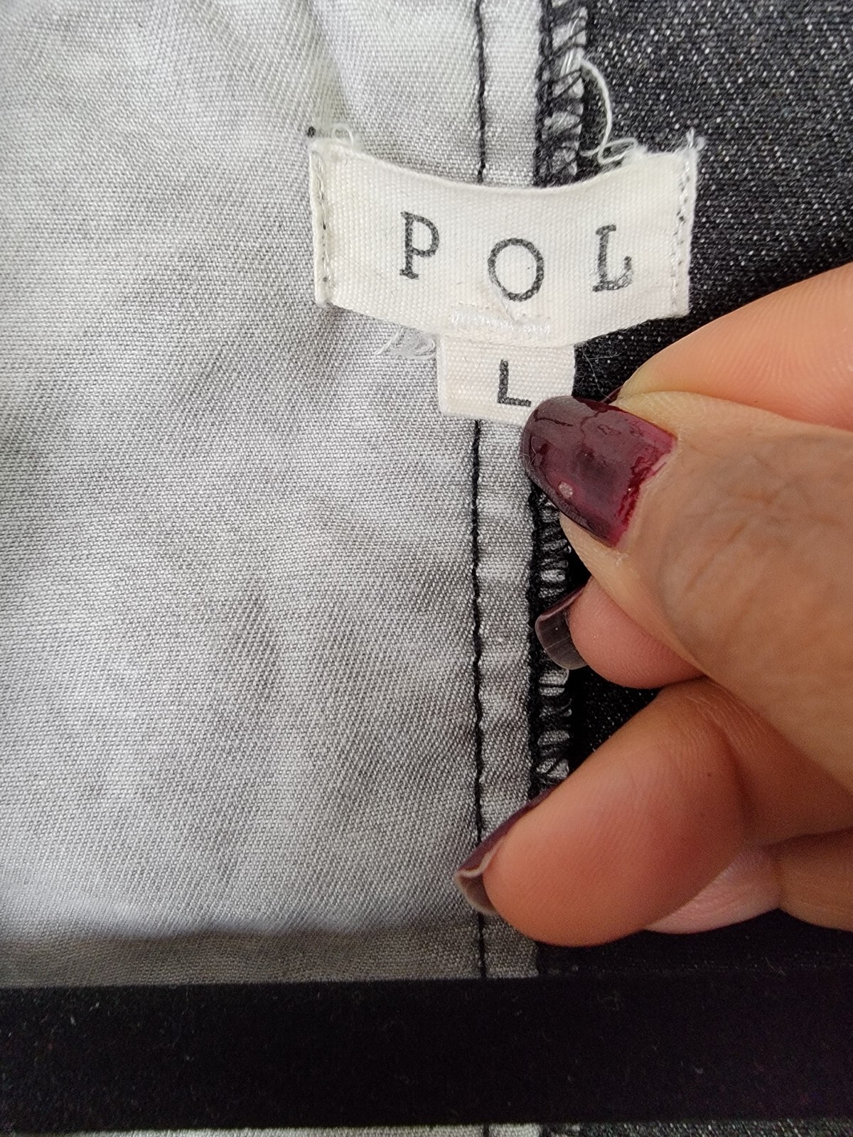 POL Patchwork Jacket Large Boho Lagenlook Gypsy C… - image 7