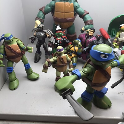TMNT Collection 21 Action Figures Vintage Collectibles Ninja