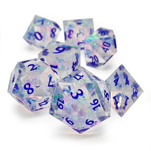 7pcs Polyhedral Dice Sets For Role Playing Party Game RPG - Picture 13 of 32