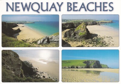 NEWQUAY STRÄNDE ~ VERSCHIEDENE ANSICHTEN ~ GEBRAUCHT ~ VERSCHICKT
