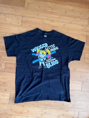 WWE Wicked Little Miss Alexa Bliss Wrestling T-Shirt Schwarz L