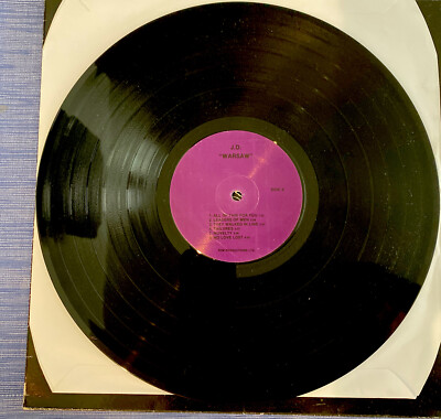Warsaw, Joy Division, JD, Vinyl Record Album, Purple Label, RZM