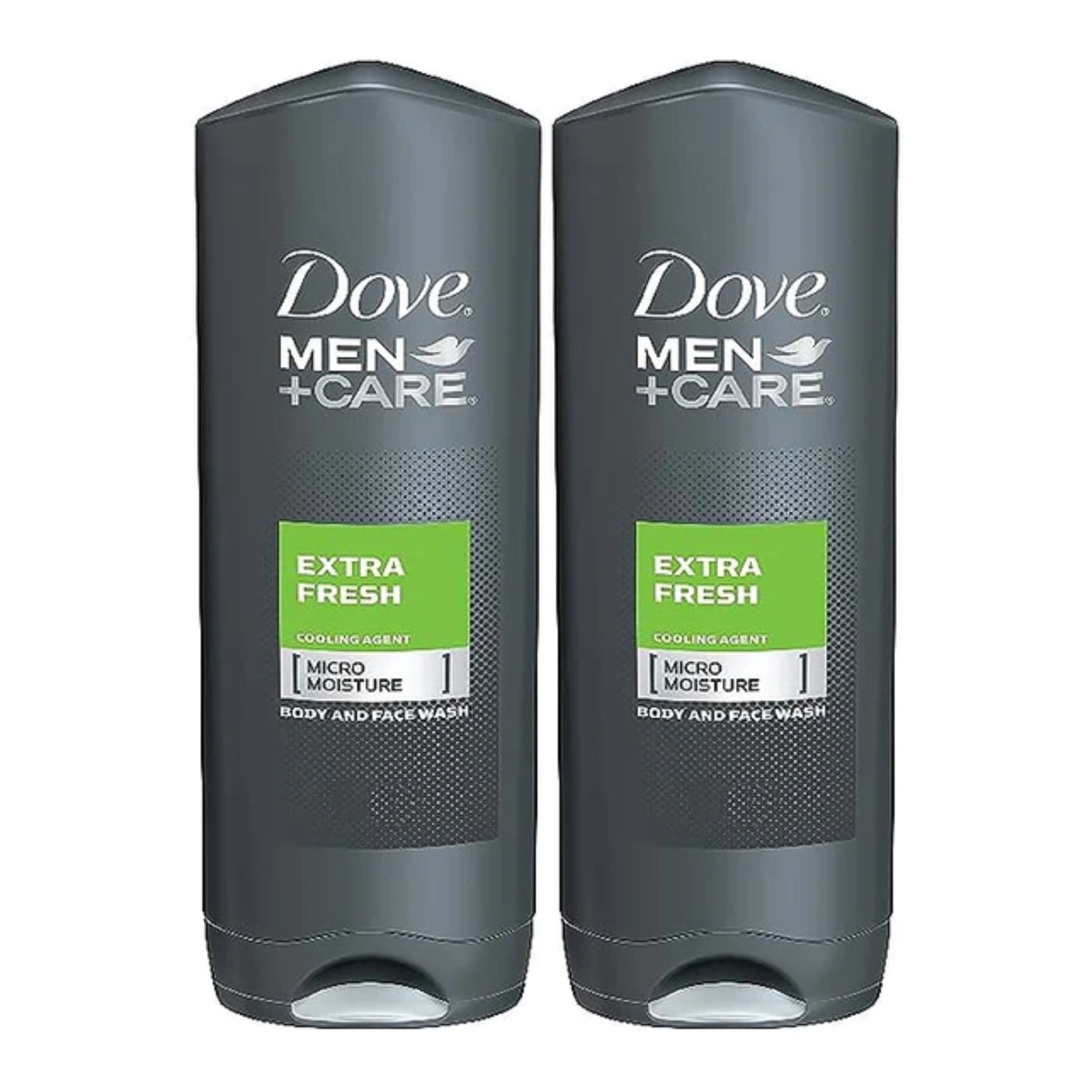Dove Men+Care - Extra Fresh Refreshing Body Wash, 250ml (Pack of 2)