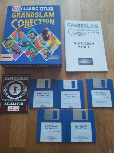 Grandslam Collection-Commodore Amiga- Grandslam- Disks + Box - Afbeelding 4 van 7