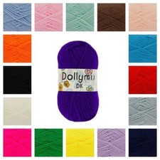 King Cole Dollymix DK 25g Knitting Yarn Double Knit - Toys Crochet - UK STOCK