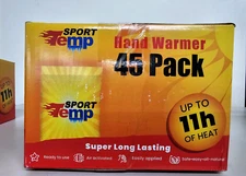 NEW Hand Warmer Super HotHands Sport Temp Pack Hot 11 Hours Heat 45 Count