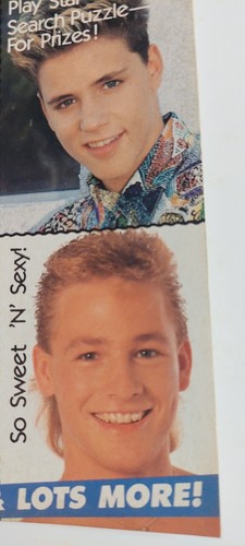 Teen Beat Magazine March 1990 New Kids Block Debbie Gibson Chad Allen Corey Haim - Picture 3 of 18