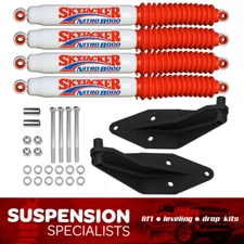 Fits 1999-2004 Ford F250 F350 4X4 Front Dual Shock Kit Skyjacker for 6-8" Lifts