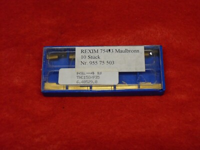 10 Stück Abstechplatten von Rexim ---NEU --- TNC 158 / P 35