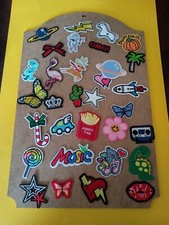 Package of 30 Child's Sew on Patches