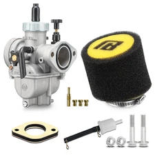 NIBBI PE19mm Flange Carburetor Filter Kit Fits 110cc 125cc SSR CRF Dirt Pit Bike