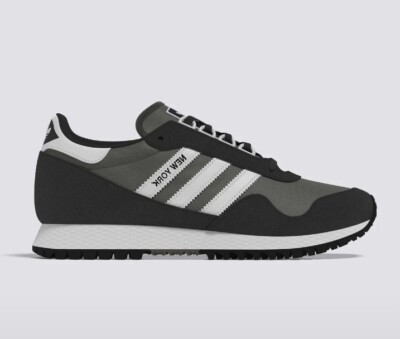 スニーカー ADIDAS Men Sneakers IJH9801 Black Adidas Originals New York men's' sneakers Dark Gray Black