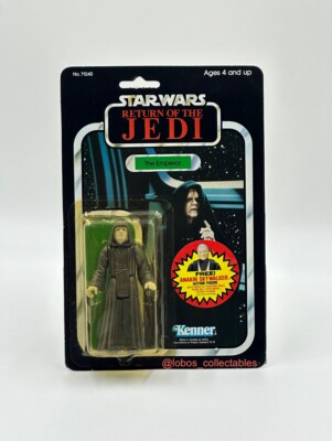 STAR WARS RETURN OF THE JEDI THE EMPEROR 79 BACK 1984 KENNER