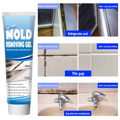 1-5X Mould Remover Gel FORMULA 90G TUBES Eco Friendly TAPS SINKS GROUT IH - Picture 6 of 20