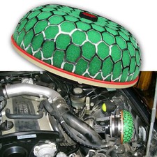 4 Jdm Air Intake Filters Universal Mushroom Design High Flow Washable Auto