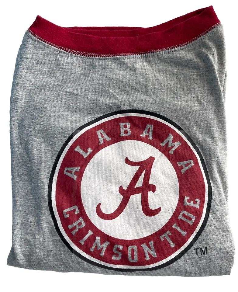 Camiseta para perro grande Alabama Crimson Tide 100 % algodón 19,5 pulgadas roja Roll Tide Foto 2 de 4
