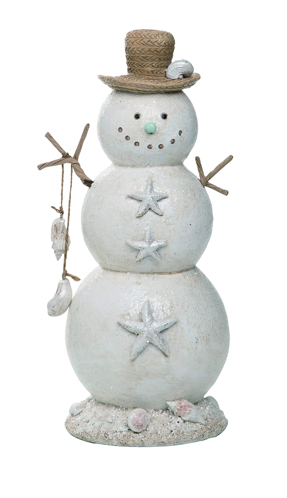 Coastal Sandman Snowman Figurine