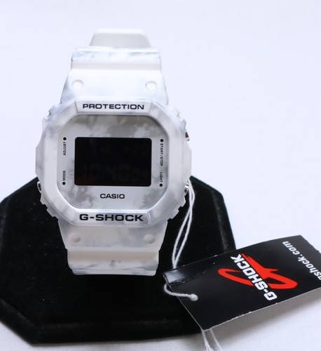Casio DW5600GC-7 G Shock White Snow Camoflauge Digital Men's Watch $130 New | eBay