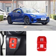 ABS Red Electric Tailgate Switch Cover Trim For Toyota 86/Subaru BRZ 22