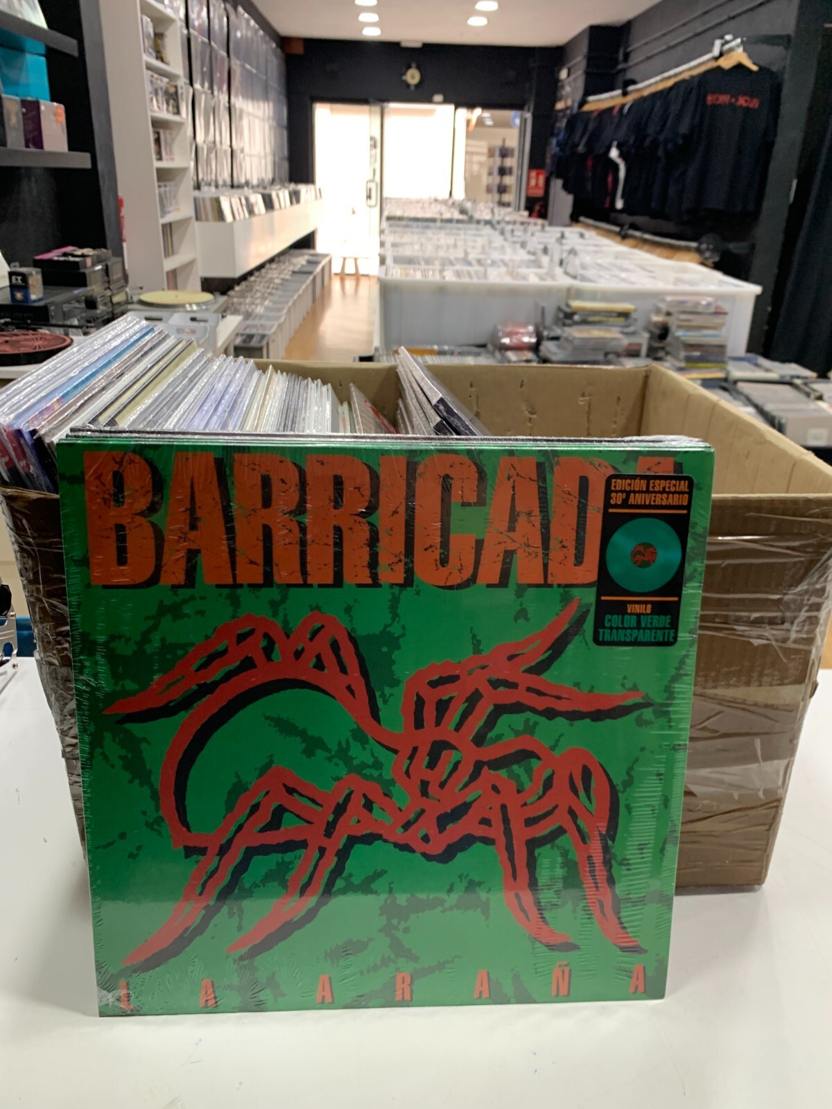 Barricade LP La Ragno Vinili Colori Verde Trasparente RSD 2024