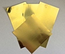 Brass Shims Assorted Sheets (0.001. 0.002. 0.003. 0.005)